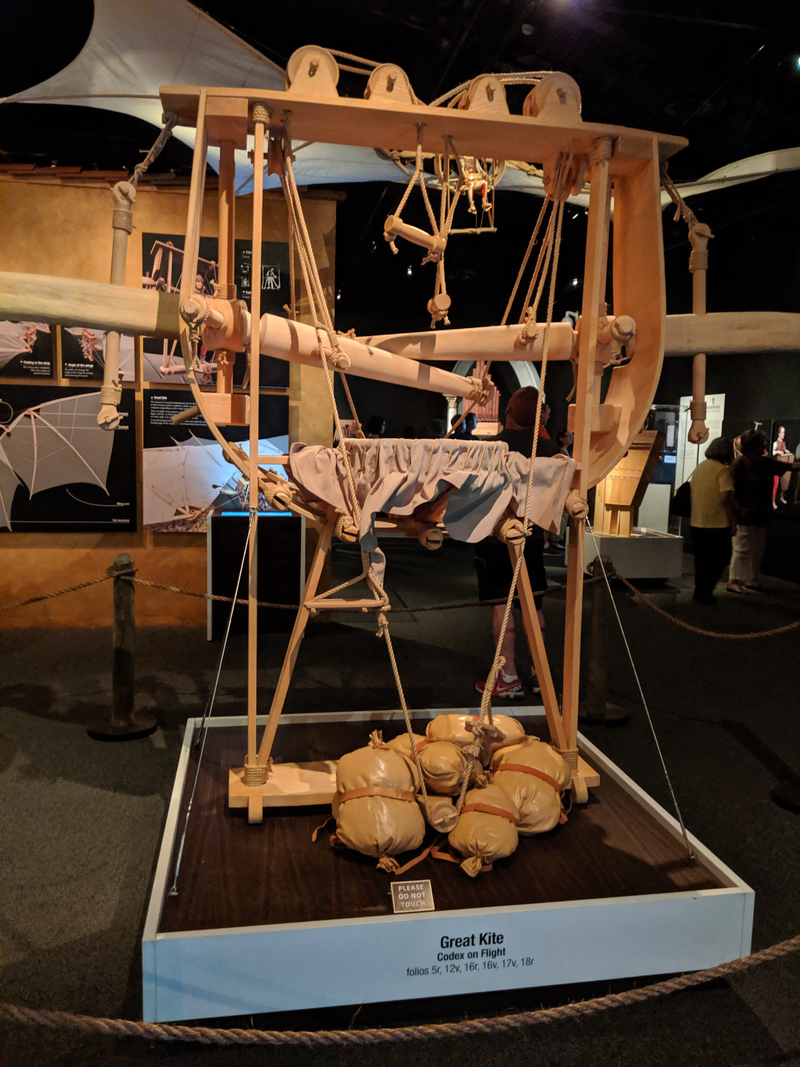 Illustration for article titled Pictures from the Reagan Library: The da Vinci Exhibit